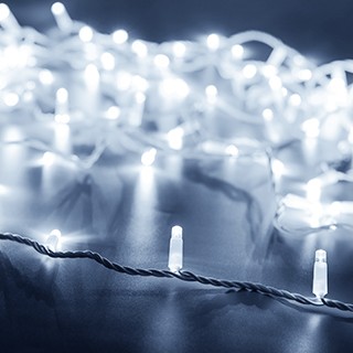 Светодиодная гирлянда ARD-STRING-CLASSIC-10000-WHITE-100LED-STD WHITE (230V, 7W) (Ardecoled, IP65)