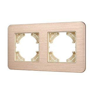 Рамка алюминиевая FRM-AKIRY-AL-2-GD (Arlight, -)