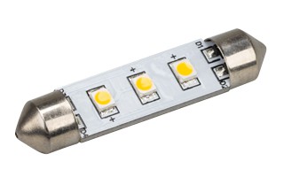 Автолампа ARL-F42-3E Warm White (10-30V, 3 LED 2835) (ANR, Открытый)