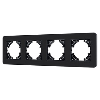 Рамка стеклянная FRM-OMALI-SFGS-4-BK (Arlight, -)