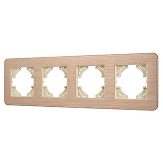 Рамка алюминиевая FRM-AKIRY-AL-4-GD (Arlight, -)