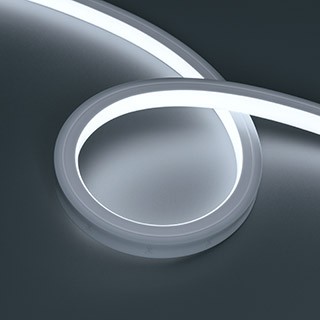 Лента герметичная NOVA-TOP-PU-A120-16x15mm 24V White7200 (10 W/m, IP68, 1m, wire x1) (Arlight, Полиуретан)