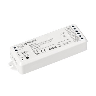 INTELLIGENT ARLIGHT Диммер SMART-PWM-102-72-MIX-PD-SUF (12-36V, 2x5A, TUYA Wi-Fi, 2.4G) (IARL, IP20 Пластик, 5 лет)