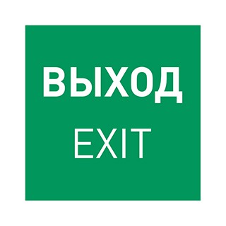 Пиктограмма EMGP-MARK-EXIT (Выход) (Arlight, Пластик)