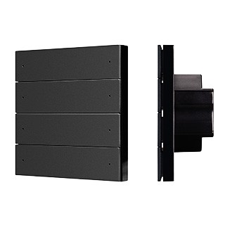 INTELLIGENT ARLIGHT Кнопочная панель SMART-ZB-801-22-1G-8SC-MULTI-IN Black (230V) (IARL, IP20 Пластик, 5 лет)