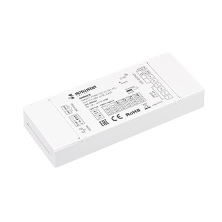 INTELLIGENT ARLIGHT Диммер SMART-PWM-102-72-SH-PS-SUF (12-48V, 2x7A, 2.4G) (IARL, IP20 Пластик, 5 лет)