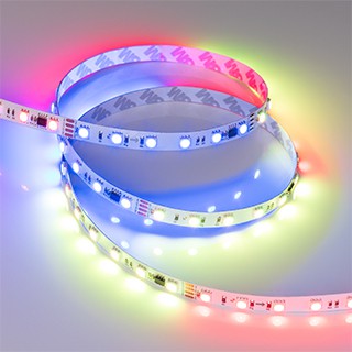 Лента DMX-B60-10mm 24V RGB-PX6 (15 W/m, IP20, 5060, 5m) (Arlight, -)