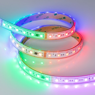 Лента герметичная DMX-PS-B60-15mm 24V RGB-PX6 (15W/m, IP67, 5060, 5m) (Arlight, -)