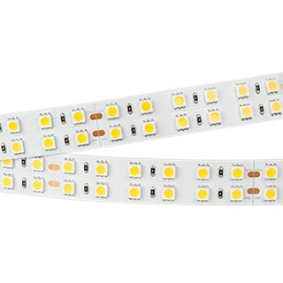 Лента RT 2-5000 24V Warm2700 2x2 (5060, 720 LED, LUX) (Arlight, 34.4 Вт/м, IP20)