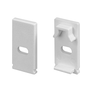 Заглушка LINE-1019 SILVER с отверстием  (Arlight, Пластик)