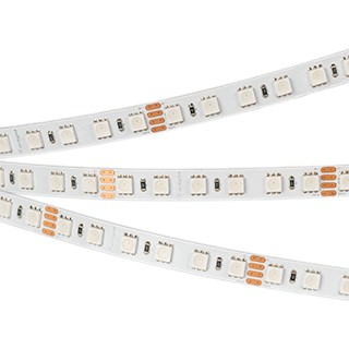 Лента RT-B84-10mm 24V RGB (21 W/m, IP20, 5060, 5m) (Arlight, Открытый)