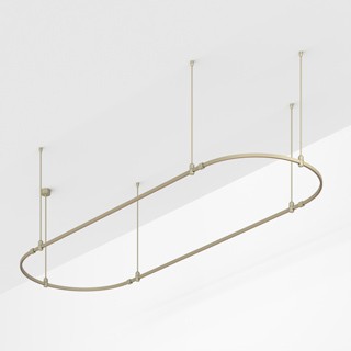 Основание ART-APRIORI-OVAL-ROD-800-3000x1000 (OG) (Arlight, IP20 Металл, 3 года)